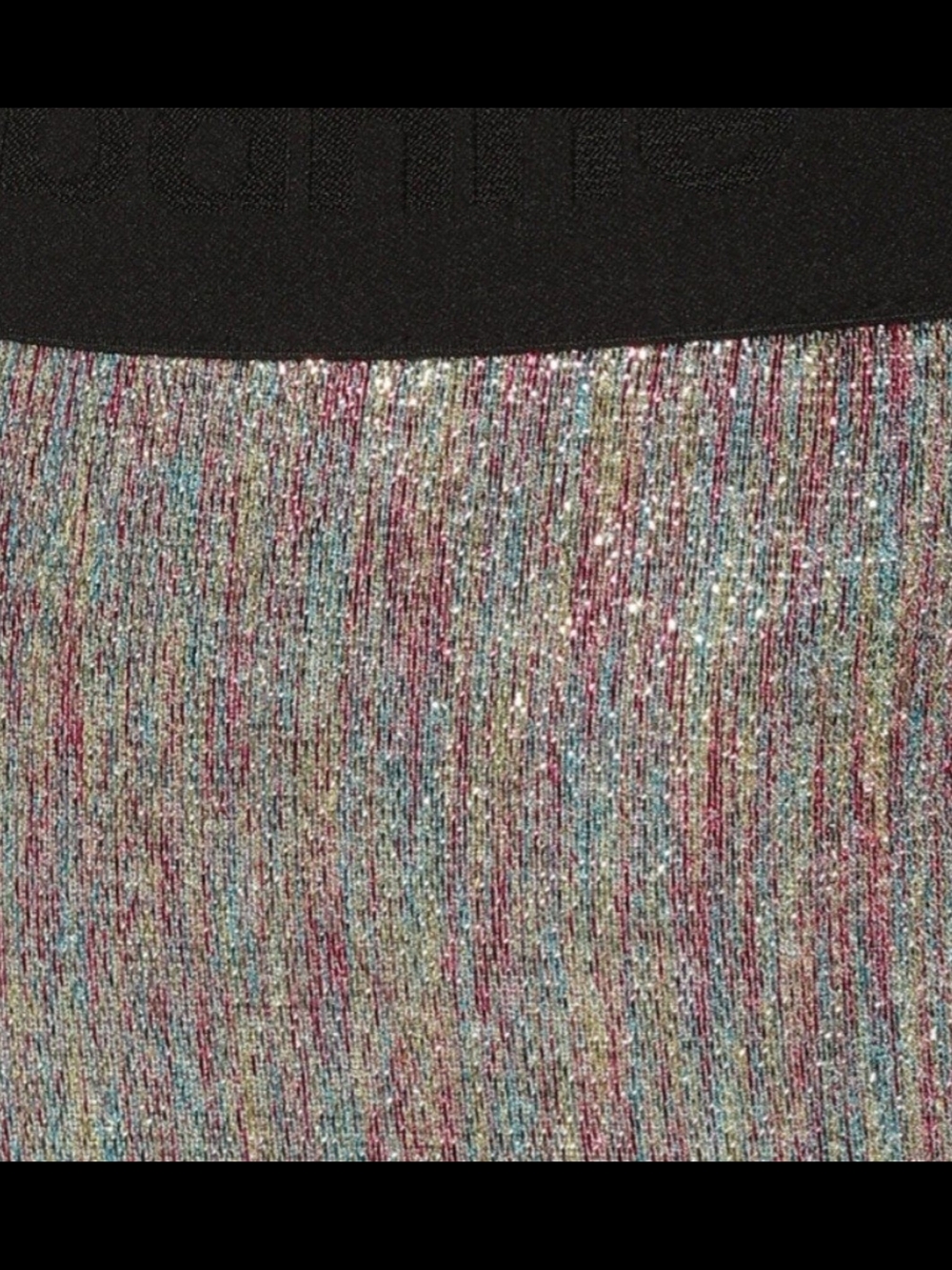 Paco Rabanne Bodyline Metallic Knit Leggings - Picture 6 of 6